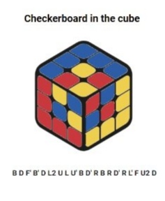 Checkerboard in a cube