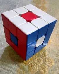 Six spot in rubik cube 