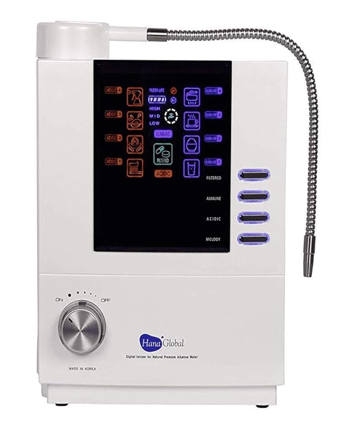 Hana Global Alkaline Ionizer Water Purifier Systems for Home