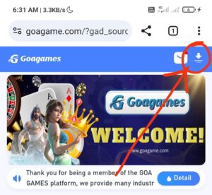 goa game app download