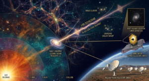 James Webb Telescope Detects Most Distant Fast Radio Burst in History: What Is FRB 20240304B? 1 James Webb Telescope Detects Most Distant Fast Radio Burst in History: What Is FRB 20240304B? Gemini Generated Image epjmhrepjmhrepjm